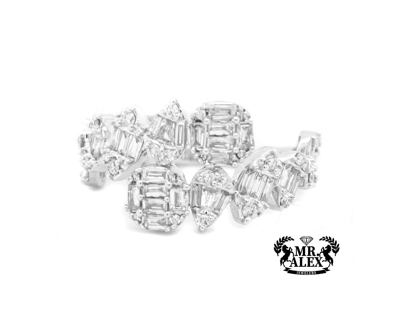 14K Cluster Diamond Ring 1.00ct - Mr. Alex Jewelry