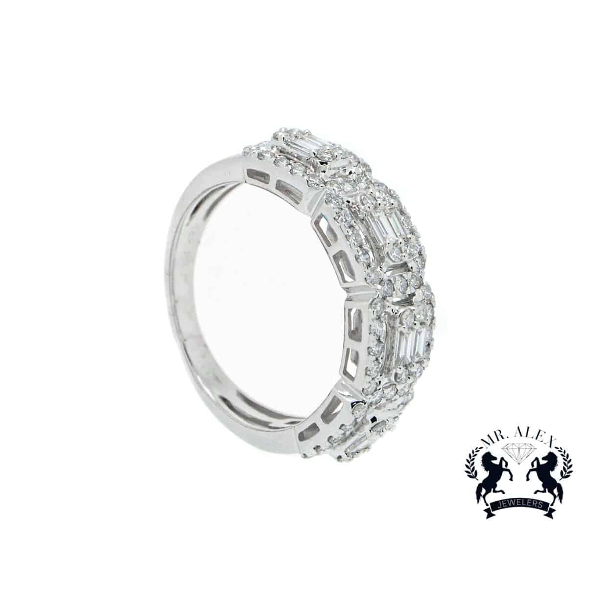 14K Diamond Baguette Ring 1.50ct - Mr. Alex Jewelry