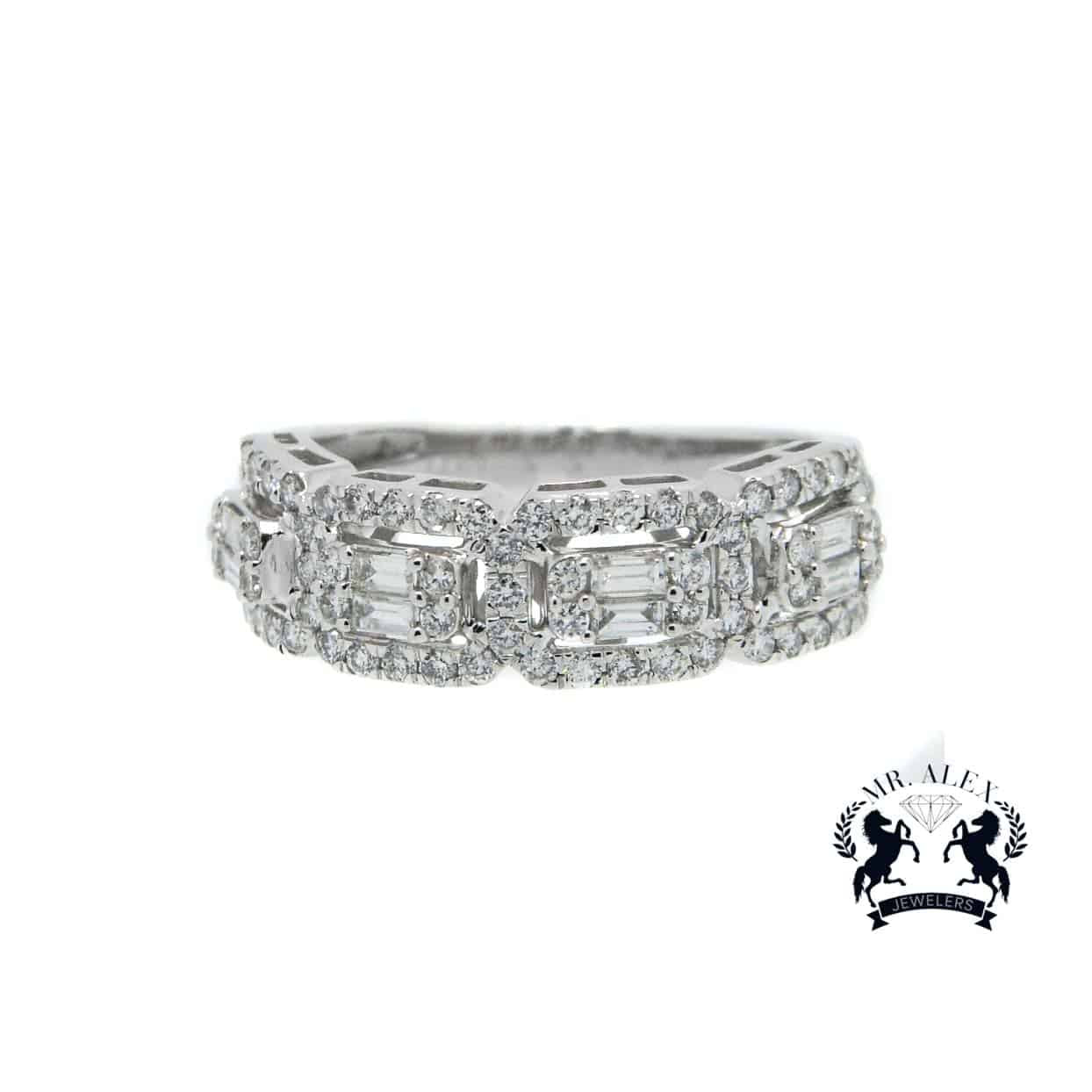 14K Diamond Baguette Ring 1.50ct - Mr. Alex Jewelry