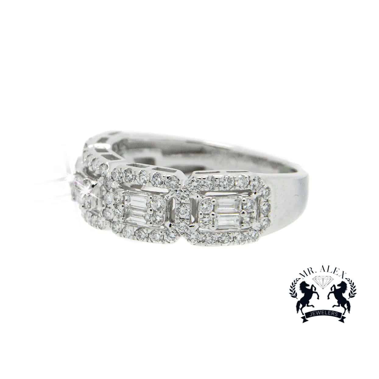 14K Diamond Baguette Ring 1.50ct - Mr. Alex Jewelry