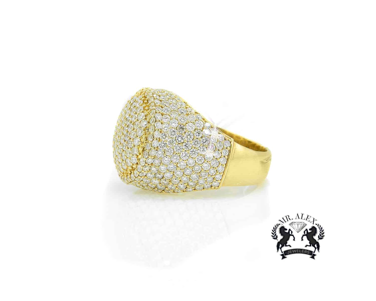 14K Diamond Ring 6.20ct - Mr. Alex Jewelry