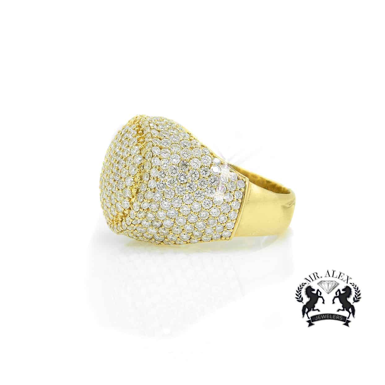 14K Diamond Ring 6.20ct - Mr. Alex Jewelry