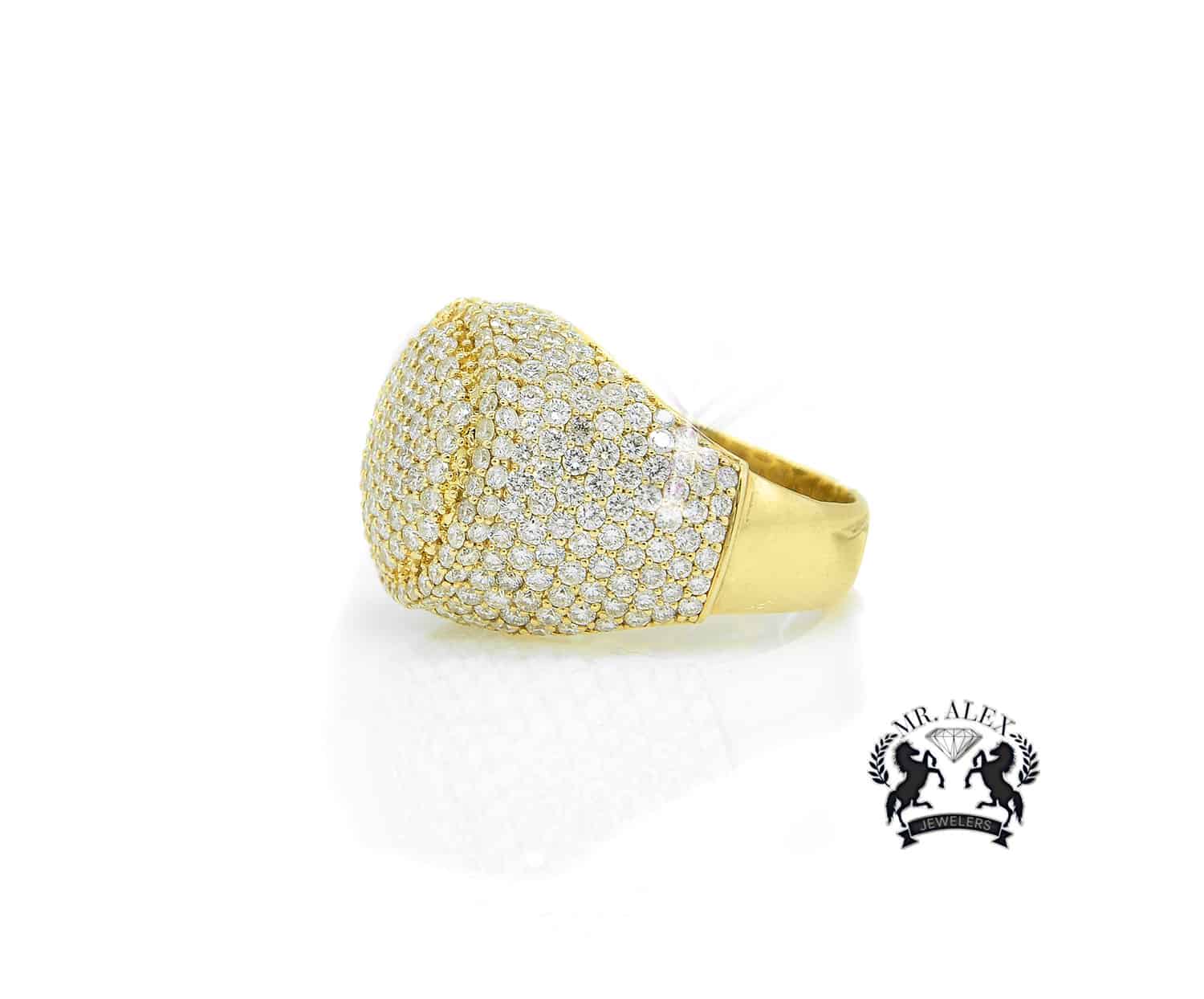 14K Diamond Ring 6.20ct - Mr. Alex Jewelry