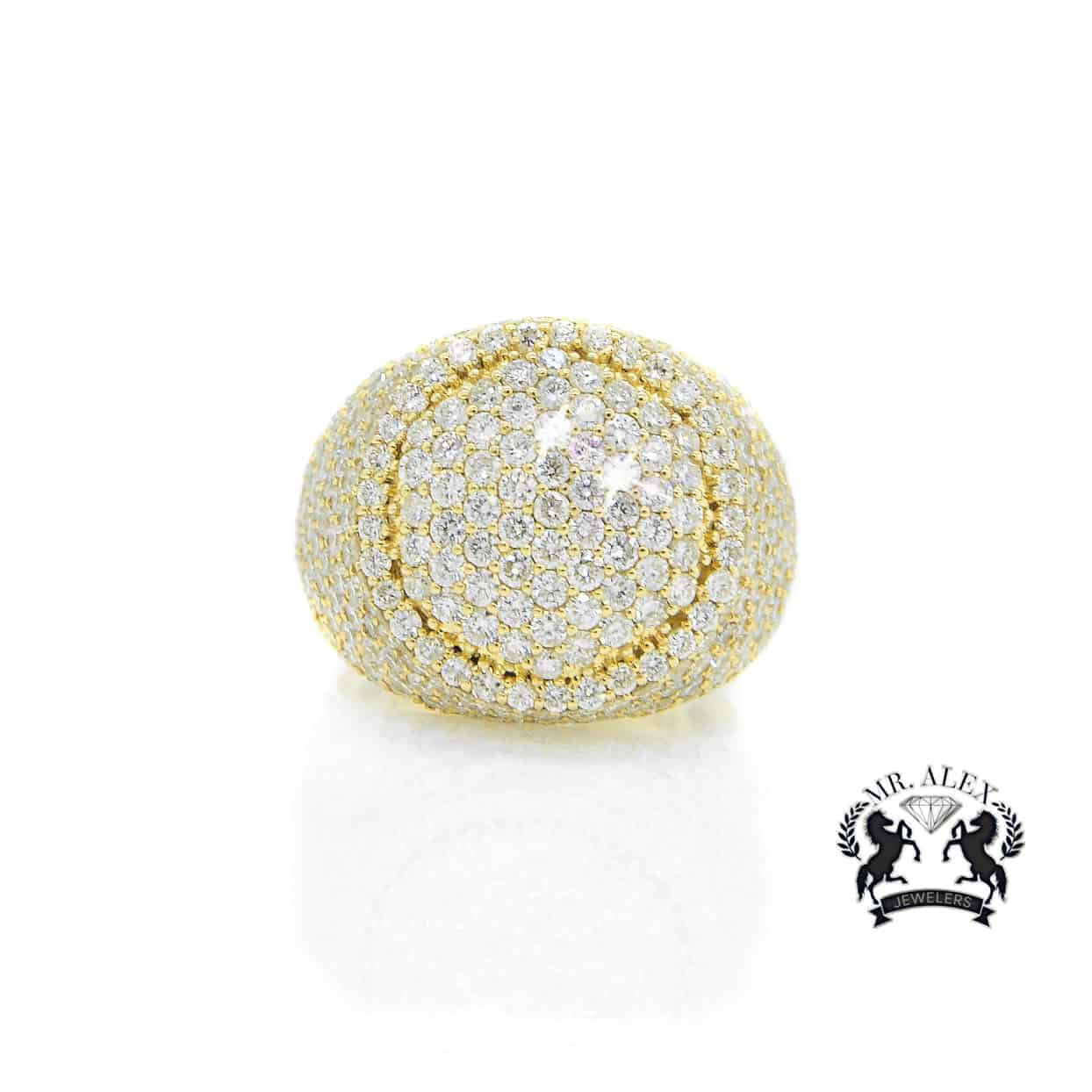 14K Diamond Ring 6.20ct - Mr. Alex Jewelry