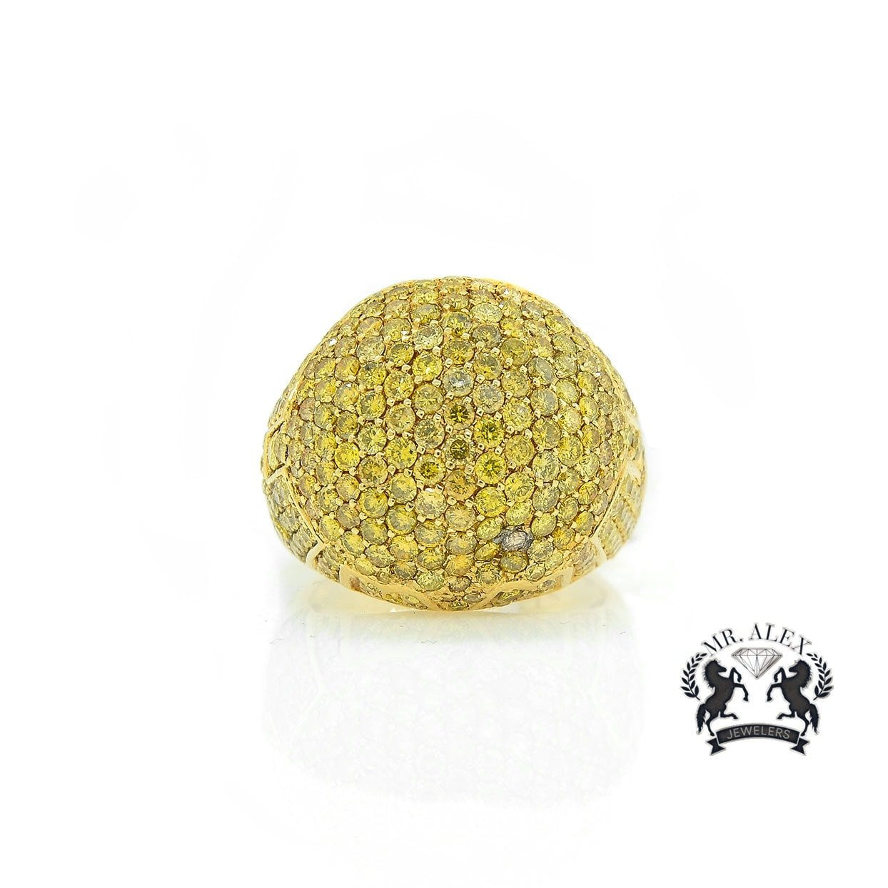 14K Diamond Ring 7.00ct - Mr. Alex Jewelry