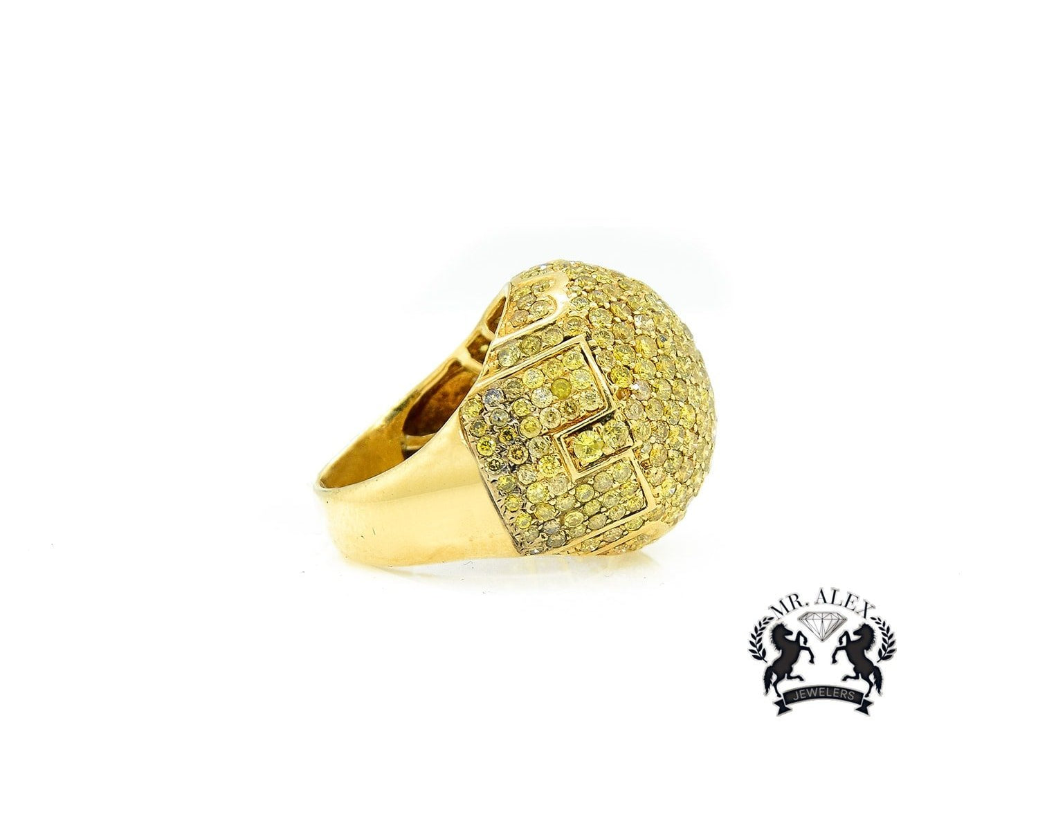 14K Diamond Ring 7.00ct - Mr. Alex Jewelry