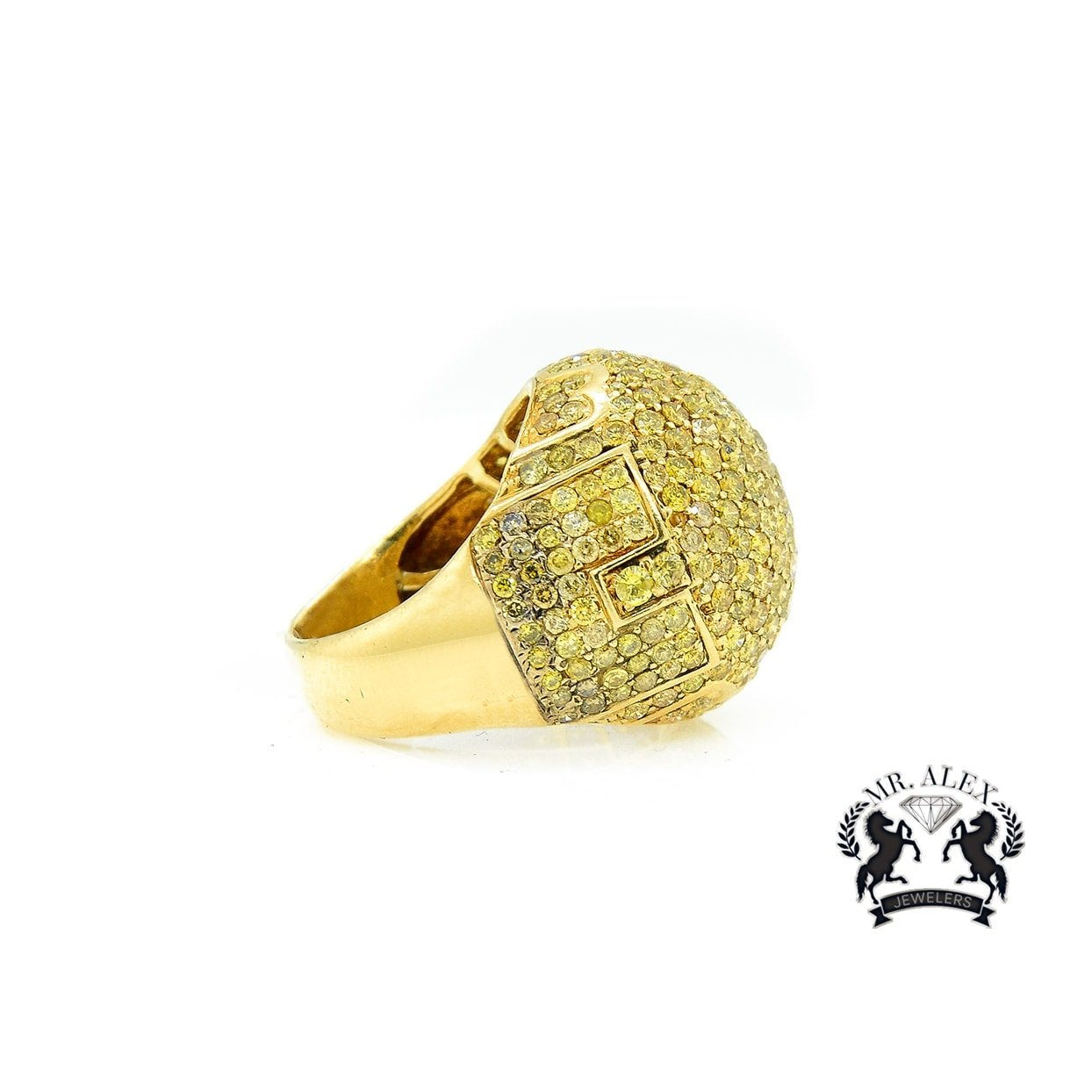 14K Diamond Ring 7.00ct - Mr. Alex Jewelry