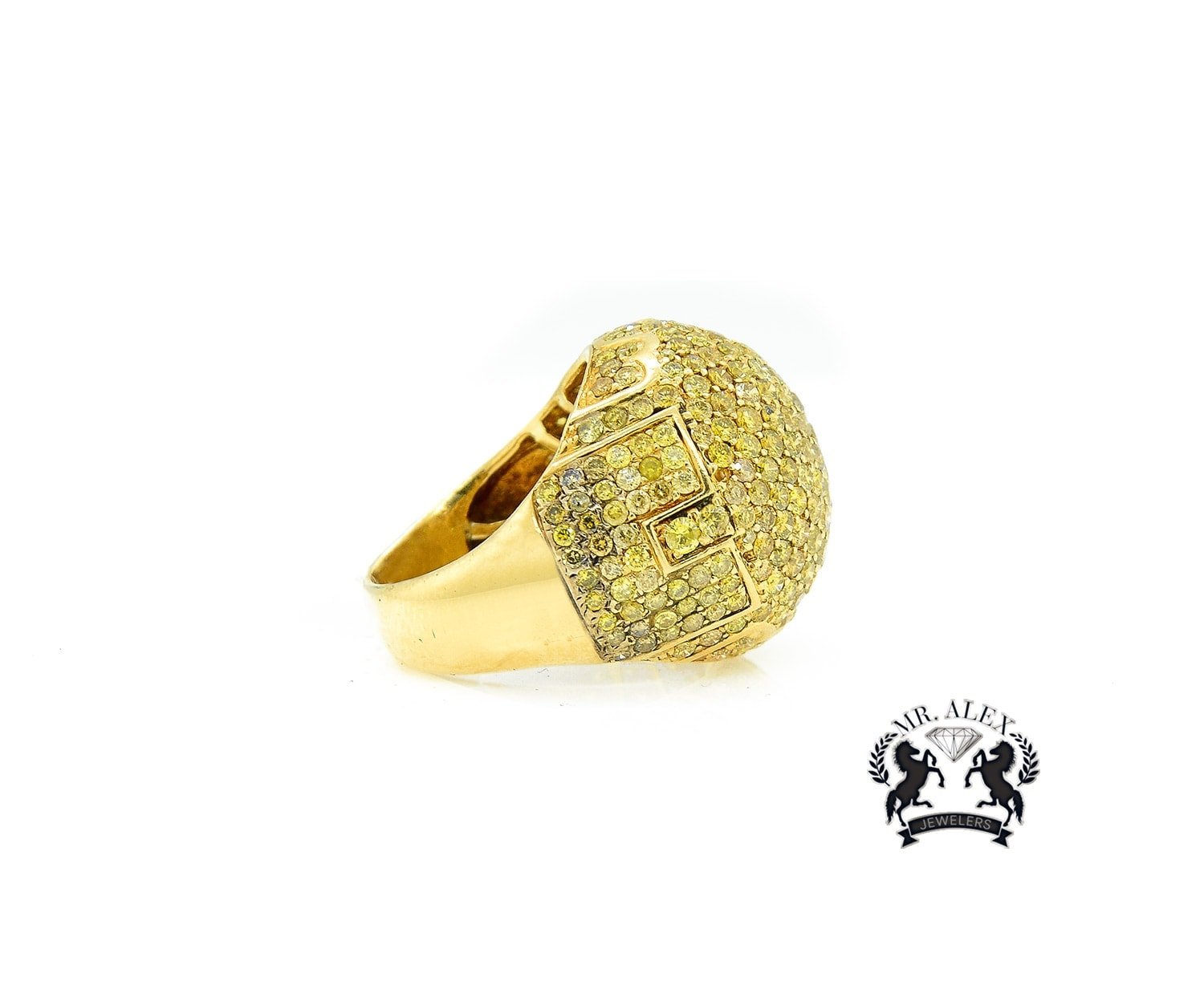 14K Diamond Ring 7.00ct - Mr. Alex Jewelry