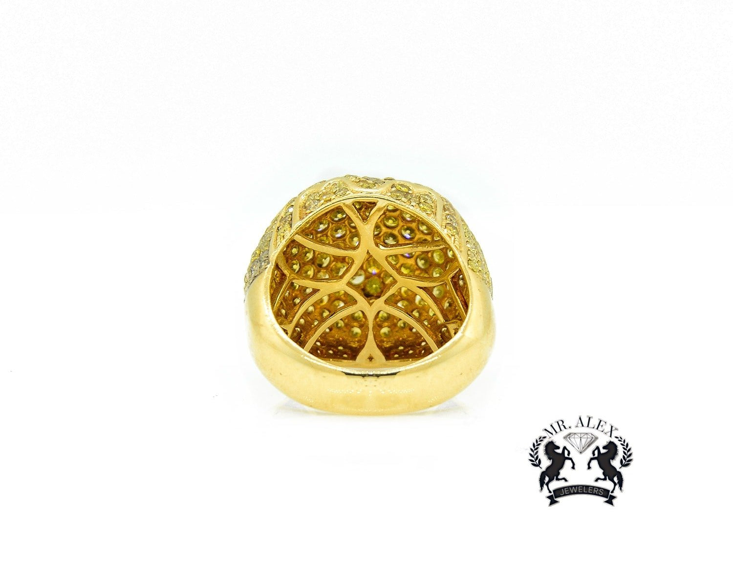 14K Diamond Ring 7.00ct - Mr. Alex Jewelry