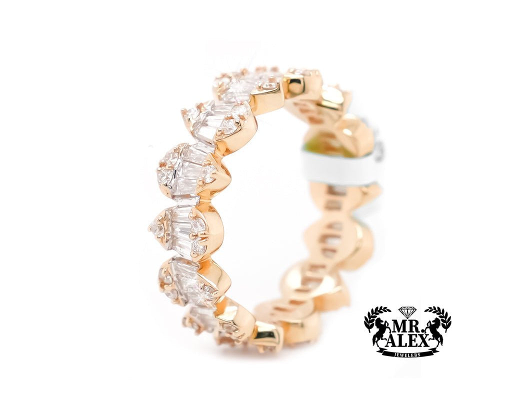 14K Diamond Ring full Pear-Shaped 1.66ct - Mr. Alex Jewelry