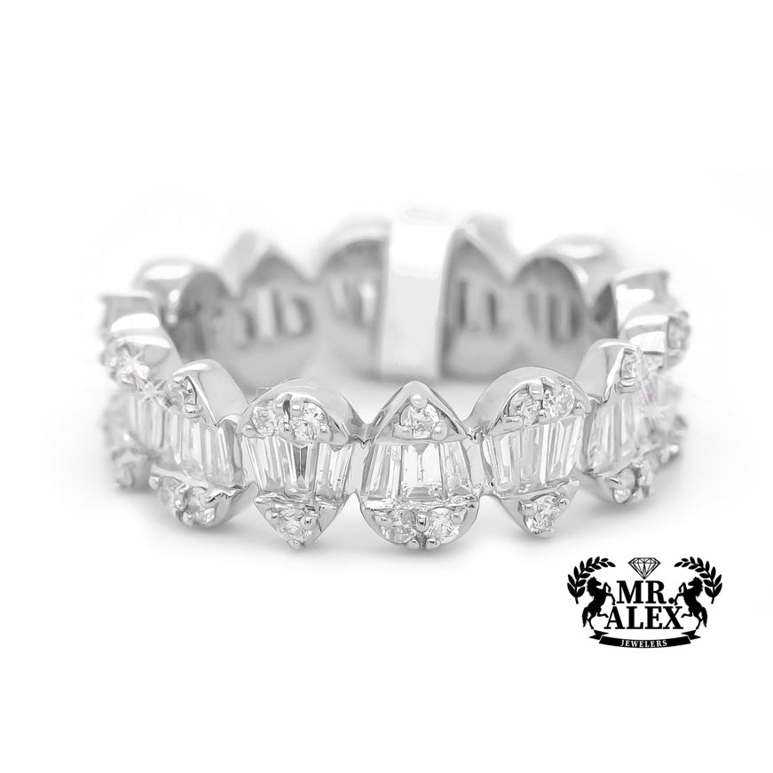 14K Diamond Ring full Pear-Shaped 1.66ct - Mr. Alex Jewelry