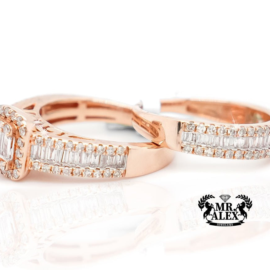14k Double Elegance Band Diamond Ring 1.45ct - Mr. Alex Jewelry