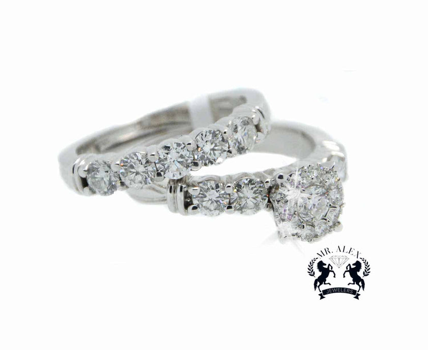 14K Engagement Diamond Ring 2.28ct - Mr. Alex Jewelry