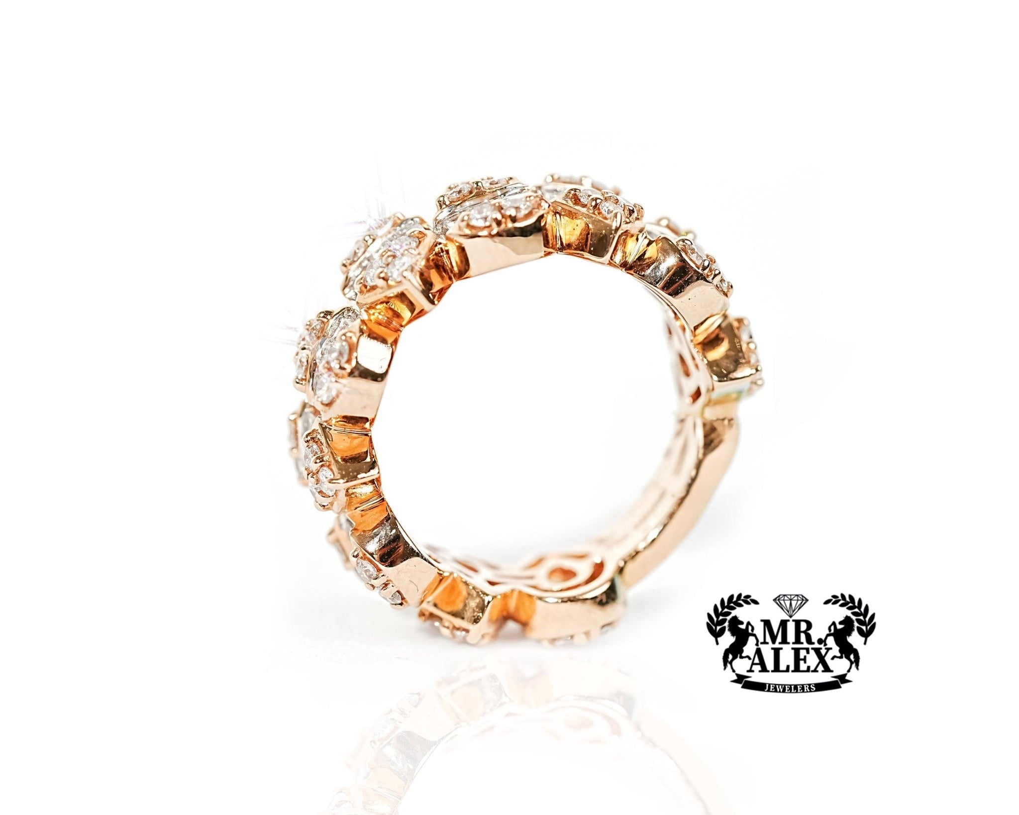 14k Gold Pear-Enchantment Diamond Ring 2.15ct - Mr. Alex Jewelry