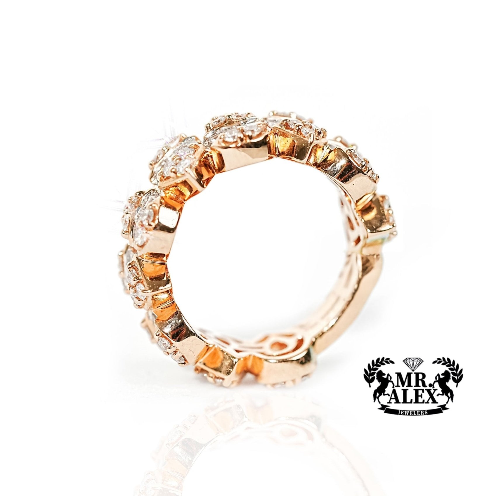 14k Gold Pear-Enchantment Diamond Ring 2.15ct - Mr. Alex Jewelry