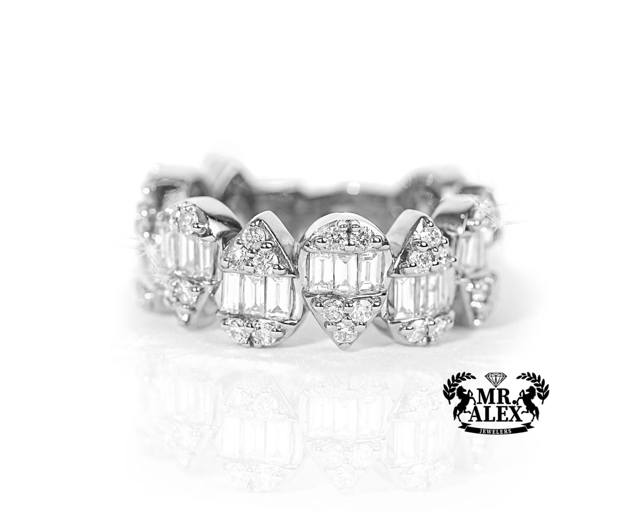 14k Gold Pear-Enchantment Diamond Ring 2.15ct - Mr. Alex Jewelry