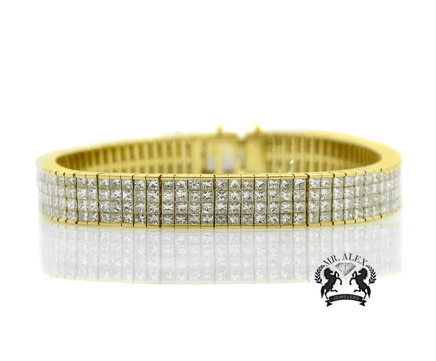 14k Luxury Bracelet 22.00CT Yellow Gold - Mr. Alex Jewelry