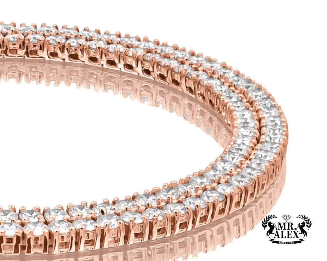 14k Luxury Diamond Tennis Chain - Mr. Alex Jewelry