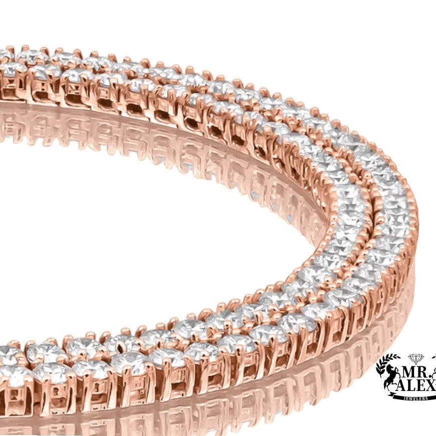 14k Luxury Diamond Tennis Chain - Mr. Alex Jewelry
