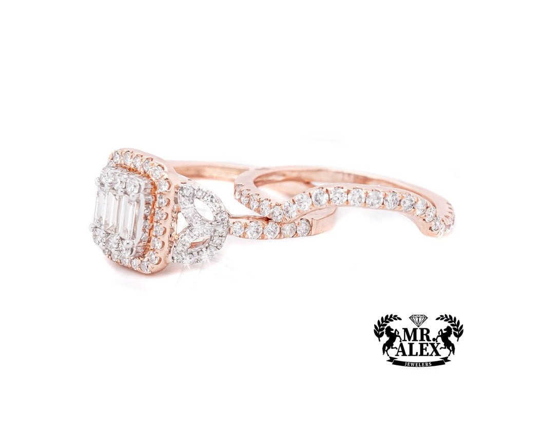14K Luxury Set Diamond Ring 1.25ct - Mr. Alex Jewelry