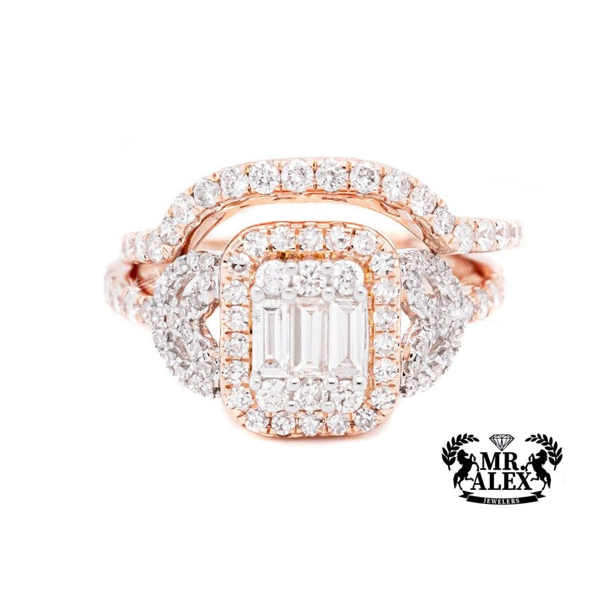 14K Luxury Set Diamond Ring 1.25ct - Mr. Alex Jewelry