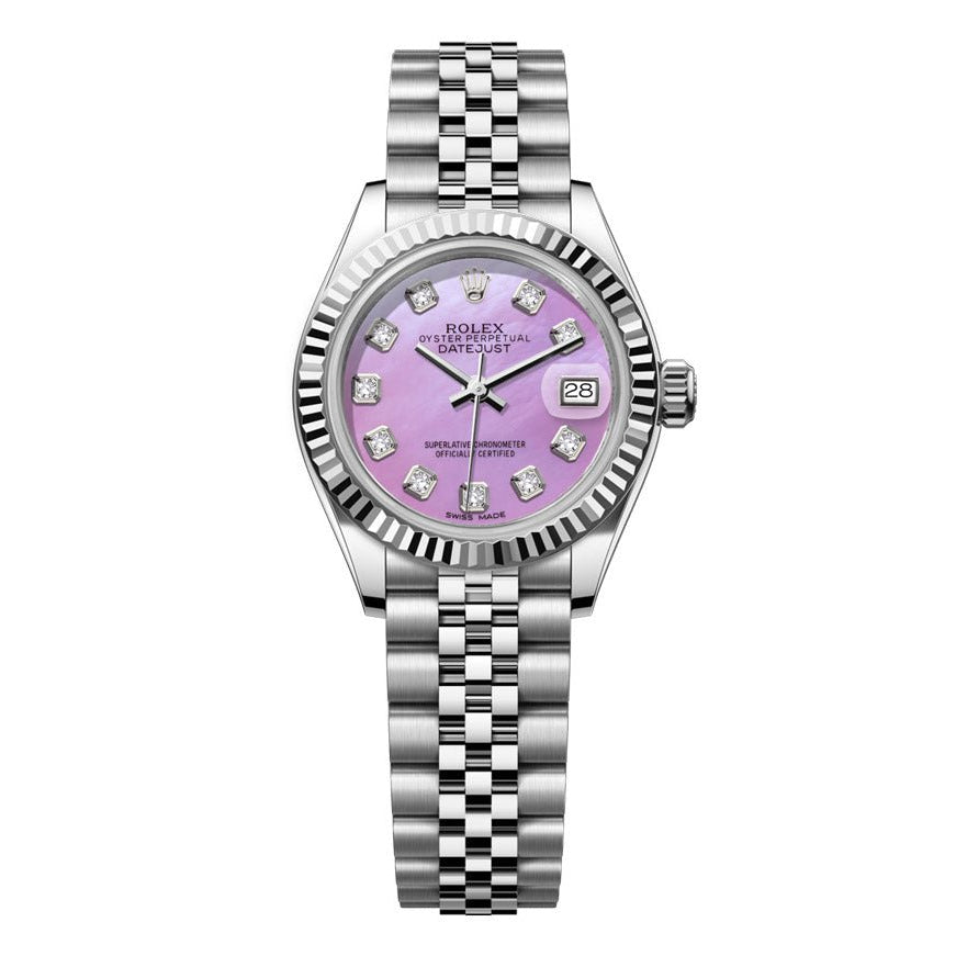 Rolex Datejust Jubilee Stainless steel 26mm - Mop Purple Dial - Mr. Alex Jewelry