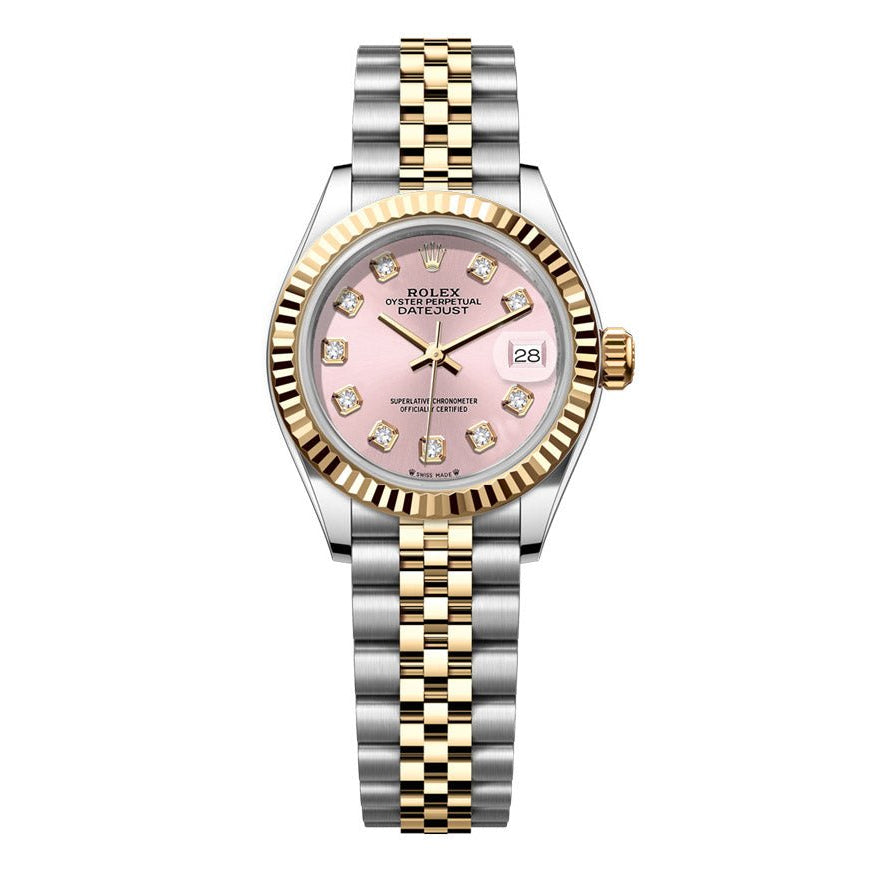 Rolex Datejust Jubilee – TwoTone 26mm - Pink Dial - Mr. Alex Jewelry