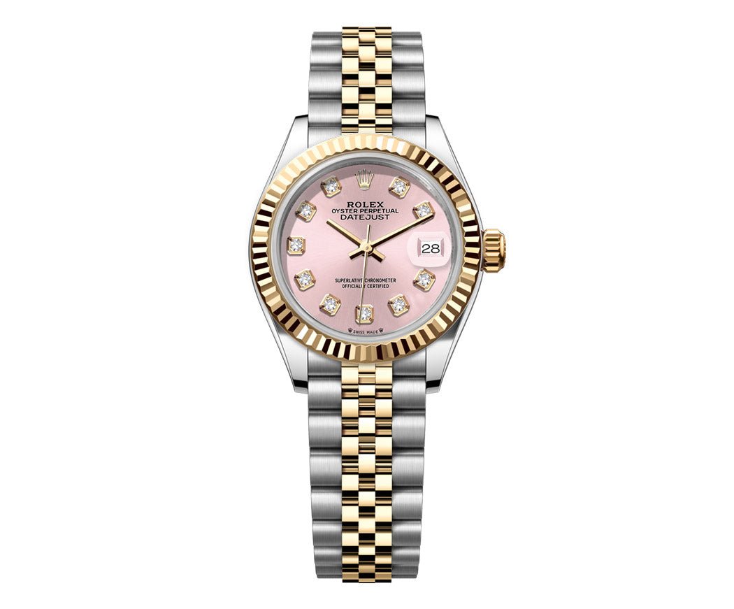 Rolex Datejust Jubilee – TwoTone 26mm - Pink Dial - Mr. Alex Jewelry